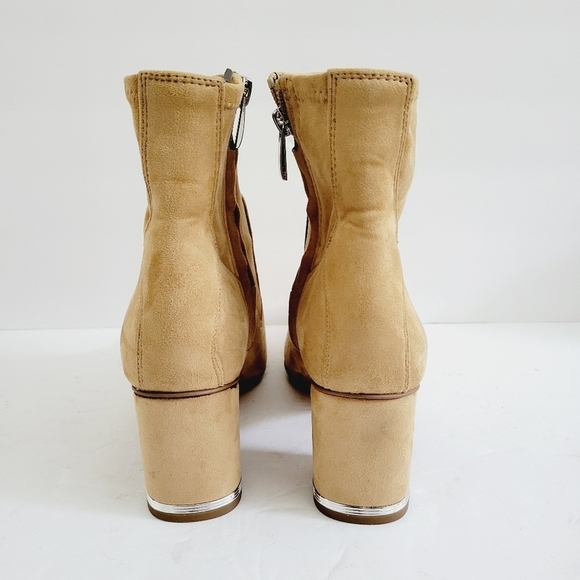 NEW Franco Sarto L-Pisabooty Beige Ankle Boot Tan Size 7.5 - Picture 4 of 7